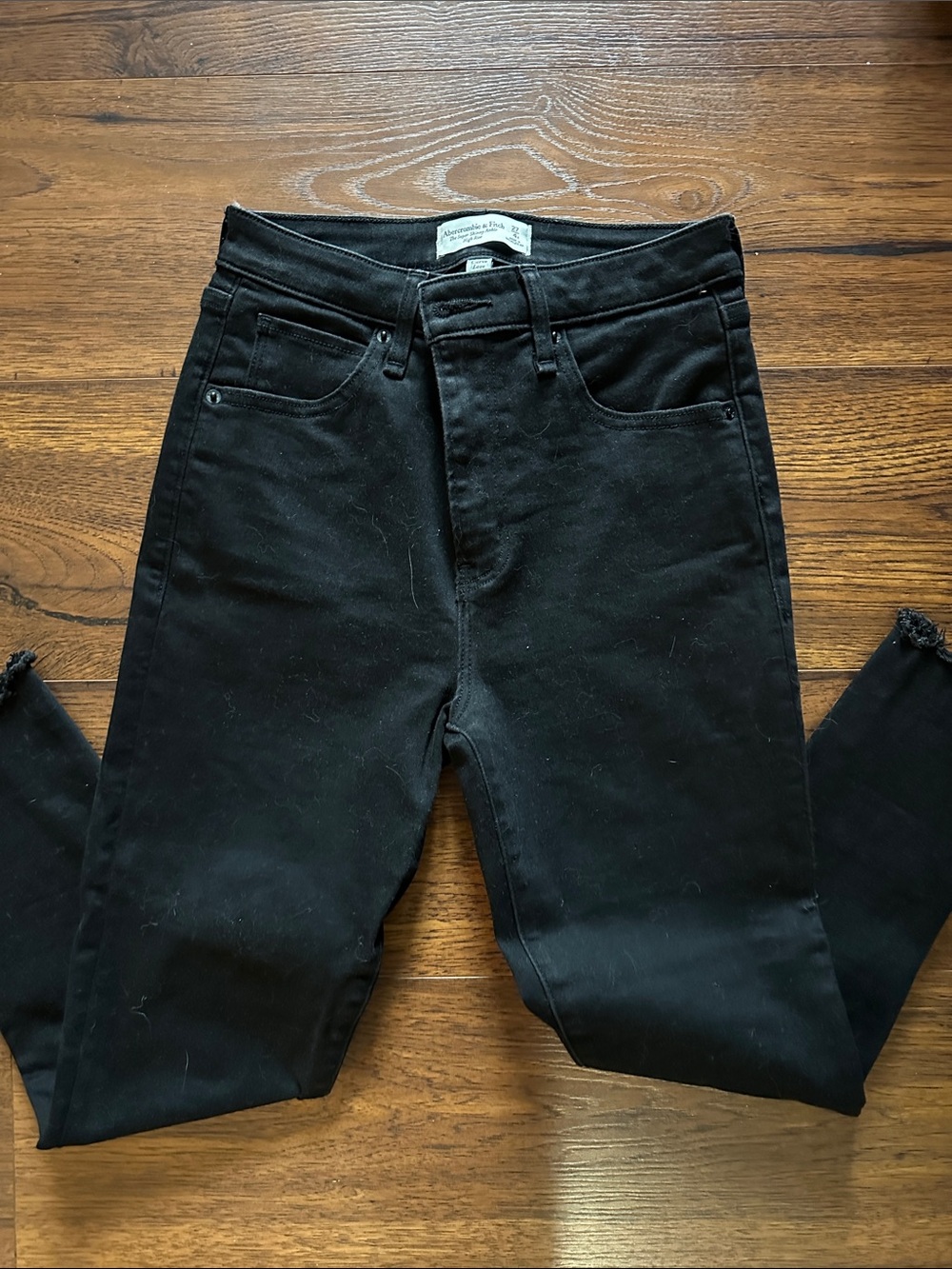 Abercrombie & Fitch Black Skinny Jeans